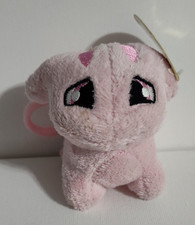 Neopets 2005 Pink Poogle Plush Stuffed / Snap Creative / 6  