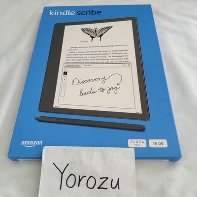 Amazon Kindle Scribe 10.2  300 ppi Display Notebook  2022 1st Gen.