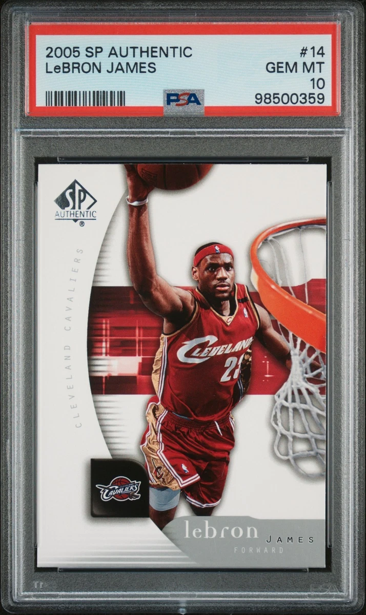 2005-06 SP Authentic - LeBron James #14 for sale | eBay