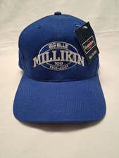 NWT Millikin University 100 Year Anniversary Cap Baseball Hat Big Blue 1901-2001