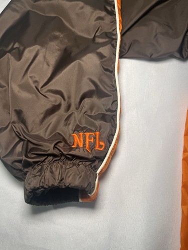 Vintage NFL Pro Player Cleveland Browns Windbreaker Full Zip Jacket Size Large - Bild 4 von 14