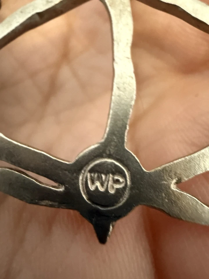 Colar pingente de penas símbolo de paz poético encerado marca WP design aposentado - Imagem 3 de 4