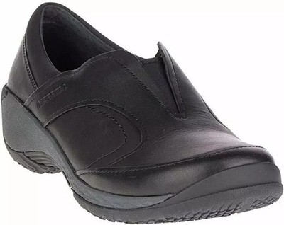 Merrell J45794 Women's Encore Q2 MOC LTR Fashion Sneaker Black Leather