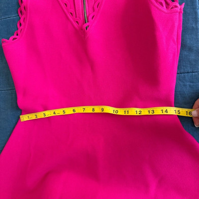 Milly Fit & Flare Knee Length Dress. Size Large | eBay