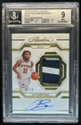 2022-23 Flawless Jalen Brunson Signature Prime Patch Gold Auto #2/10 BGS 9