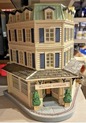 Gilmore Girls Dept 56 Lukes Diner Village Lighted NIB Warner Bros Exclusive