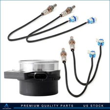 ✔For 2003-04 Chevy Tahoe 4.8L 4pcs Oxygen o2 02 Sensor + Mass Airflow MAF Sensor
