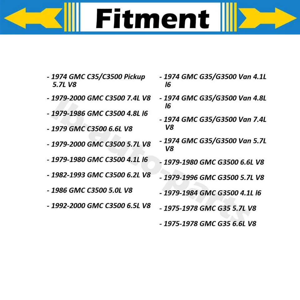 Cilindro de rueda de freno trasero Dorman 2 piezas para furgoneta GMC G35/G3500 1974 7,4 L Foto 4 de 4