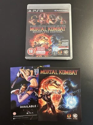PS3 - Mortal Kombat Komplete Edition englisch PlayStation - Bild 1 von 3