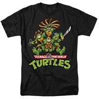 Tmnt - Teenage Mutant Ninja Turtles - Manga Turtles - Herren T-Shirt