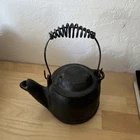 Griswold Cast Iron Tea Pot Handled Kettle  Salesman Sample Vintage