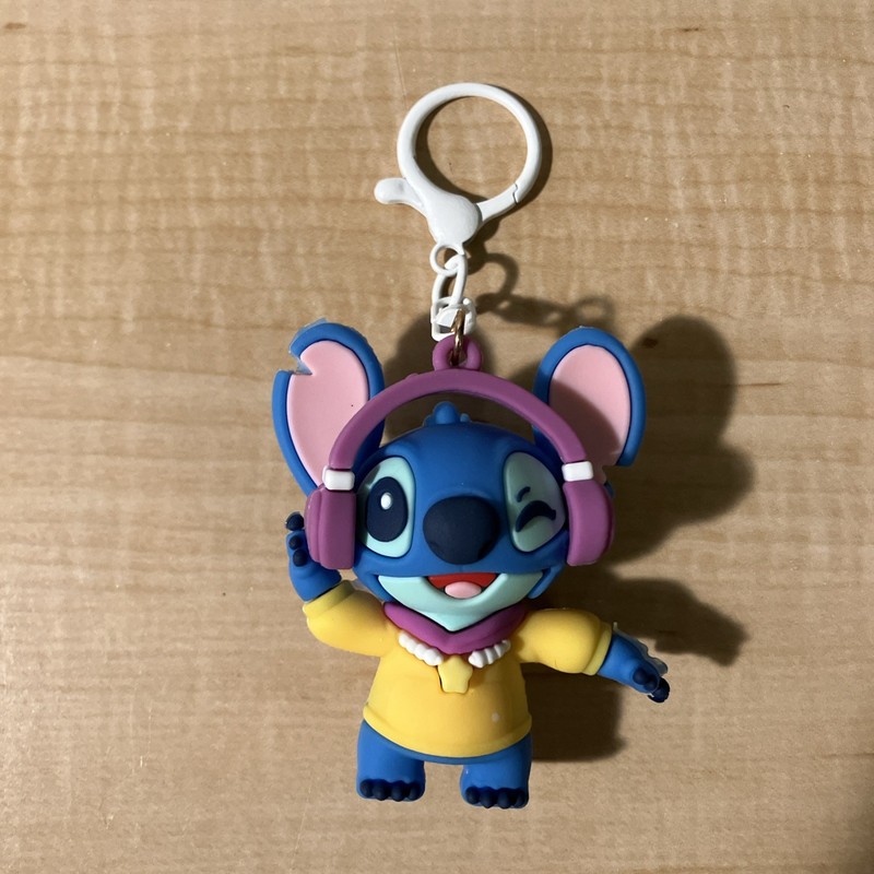 Lilo and Stitch Keychain Charm 3D Figure Stitch Backpack Hanger