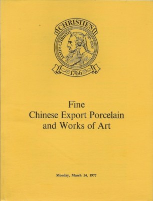 CHRISTIE'S Chinese Export Porcelain Enamels Armorial 77