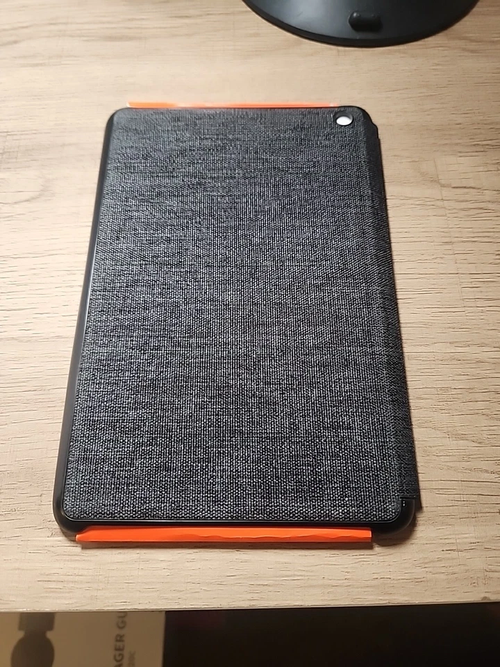 Genuine Amazon Fire 7 Tablet Cover Case Folio - Charcoal - Image 2 of 3