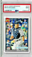 2016 Topps Archives Brian McCann PSA 9