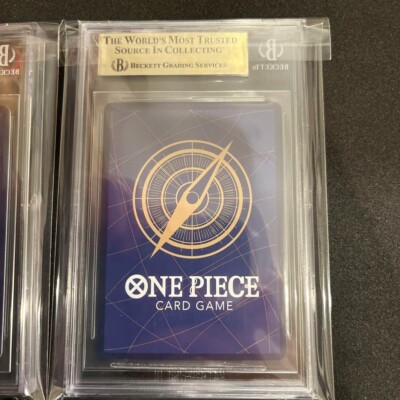 BGS 10 Black Label One Piece TCG Uta SEC SP Alt Art OP02-120