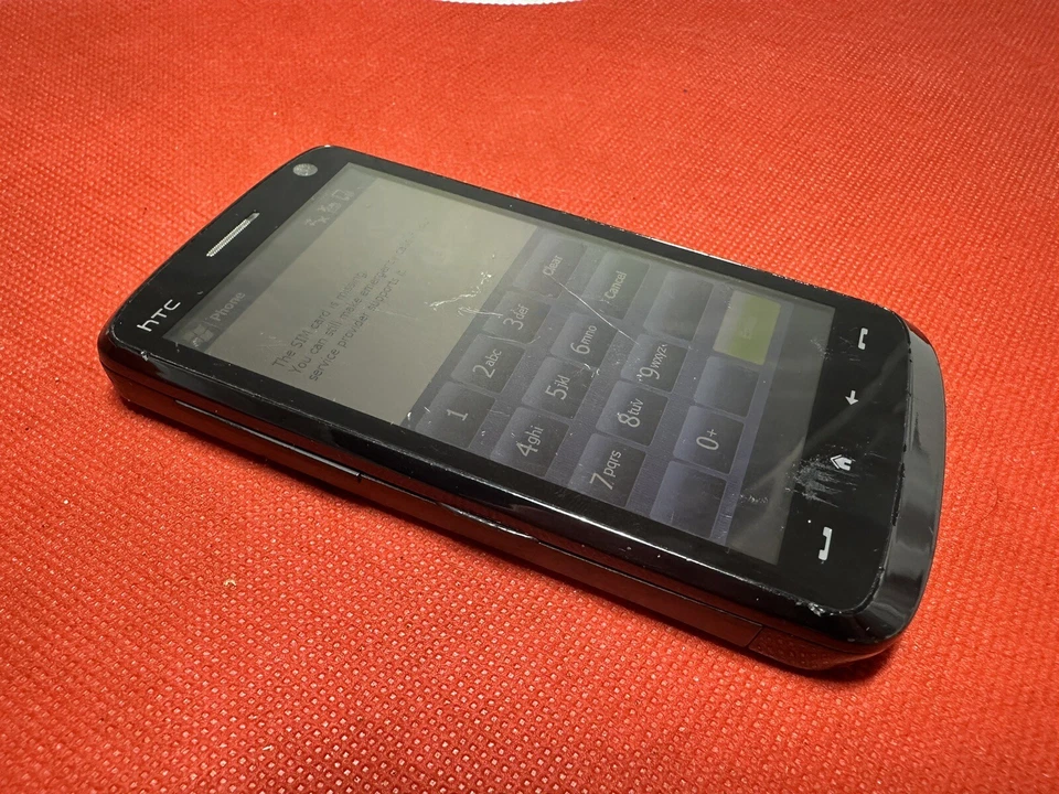 HTC Touch HD Black Orange Network Android Smartphone - Image 3 of 4