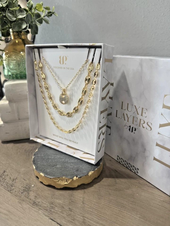 Bomb Party Necklace: Luxe Layers 2025 Collection, NK36946 "Watch Me Rise" - Image 3 of 4