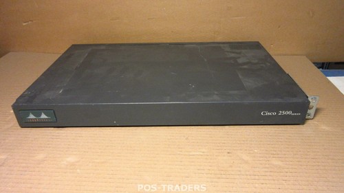 Cisco 2501 (2501) Router CCNA CCNP CCIE - 2-Port Serial - 1-Port AUI - 第 1/3 張圖片