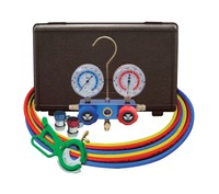 Mastercool (98661-pro) Blue R134a And R-12 Dual Manifold Gauge Set With 60 H... Mastercool (98661-pro) Blue R134a And R-12 Dual Manifold Gauge Set With 60 H...