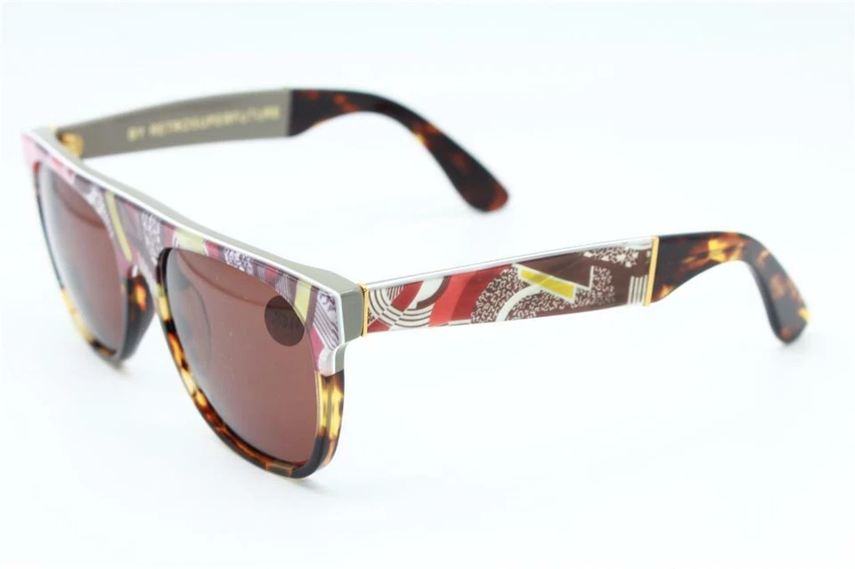 GAFAS DE SOL RETROUPERFUTURE 9GW/3T 13555 HAVANA MONTURAS AUTÉNTICAS 55-18 Foto 3 de 3