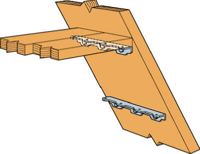 Simpson Strong-Tie TA10Z-R Stair Tread Angle, 12 Gauge, 10-1/4-In. - Quantity 20 - Picture 1 of 2