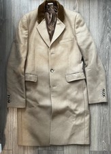 Alexander Mcqueen Camel Coat It48