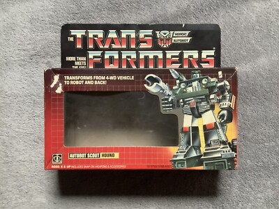 Transformers G1 Hound Box Only