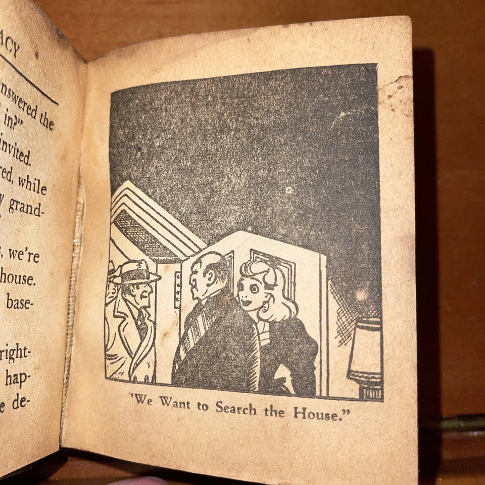 Dick Tracy and the Mad Killer ORIGINAL Vintage 1947 Whitman Big Little Book - Image 3 of 4