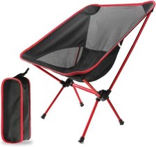 Lightweight Outdoor Folding Chair Camping Portable Seat Back Fishing Chair