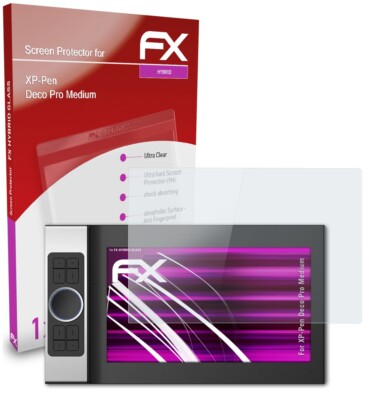 AtFoliX Protection écran Hybride Pour Blackmagic Video Assist 7 - Verre Plastique 9H - Anti-rayures