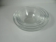 Duralex Set of 4 Small Nesting Bowls Glass France