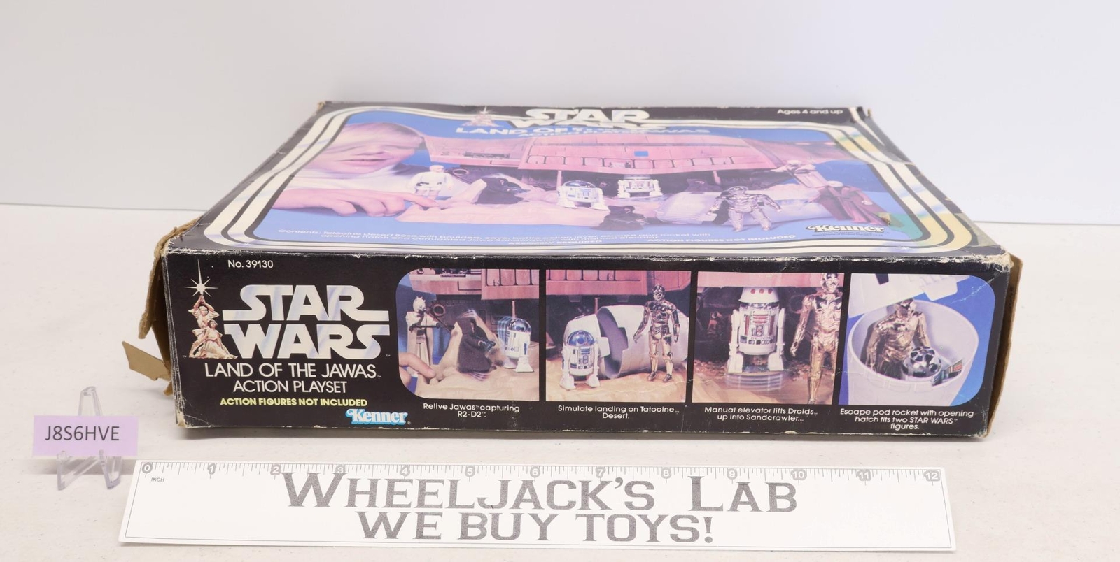 Land of the Jawas 100 Complete W/Box Star Wars 1977 Kenner Action