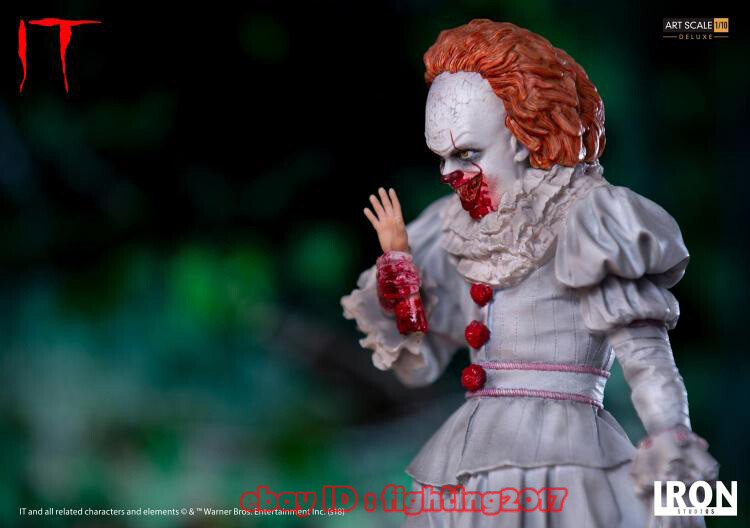 未開封　it　ペニーワイズ　ironstudio アイアンスタジオ Iron Studios Set It Pennywise/friday 13th Deluxe Version