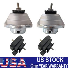 4pcs Engine Transmission Mounts For Bmw E60 E63 525i 528i 530i 535i2004-2010 4pcs Engine Transmission Mounts For Bmw E60 E63 525i 528i 530i 535i2004-2010