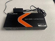 ATLONA AT-HDMI-V42 4X2 1.3 switcher with power supply