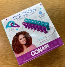 Conair Hot Sticks 14 Flexible Rollers/Curlers HS18WR 2014 New Open Box"