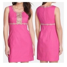 NWT Lilly Pulitzer Rosie Pink Shift Dress size 10 Mini Preppy Summer Party