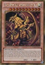 PGLD-EN031 The Winged Dragon Of Ra Gold Secret Rare UNL Edition Yugioh Card