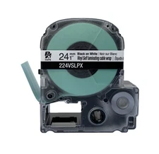 Epson 1" Vinyl Self Lamination Cable Wrap - 224VSLPX (formerly 224SLPX)