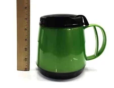 Foam Insulated 20oz Wide Body Thermoserv Mug Green Thermo Serv