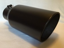 Chevy Duramax 6.6l 4 Inlet 8 Outlet 18 Long Flat Black Diesel Exhaust Tip Chevy Duramax 6.6l 4 Inlet 8 Outlet 18 Long Flat Black Diesel Exhaust Tip
