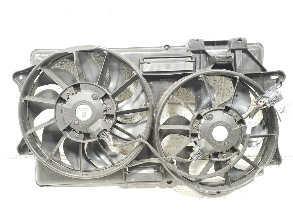 2015-2020 Ford Mustang EcoBoost 2.3L Dual Electric Cooling Fan Motor Assembly - Image 2 of 4