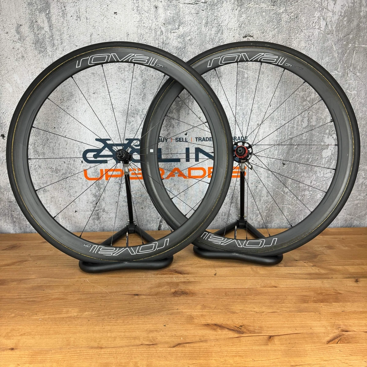 Roval CLX 40 Rapide Carbon Tubular Wheelset 700c Rim Brake