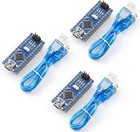 3x Nano V3 ATmega328P Board CH340 Mini USB Expansion Shield for Arduino Nano UK