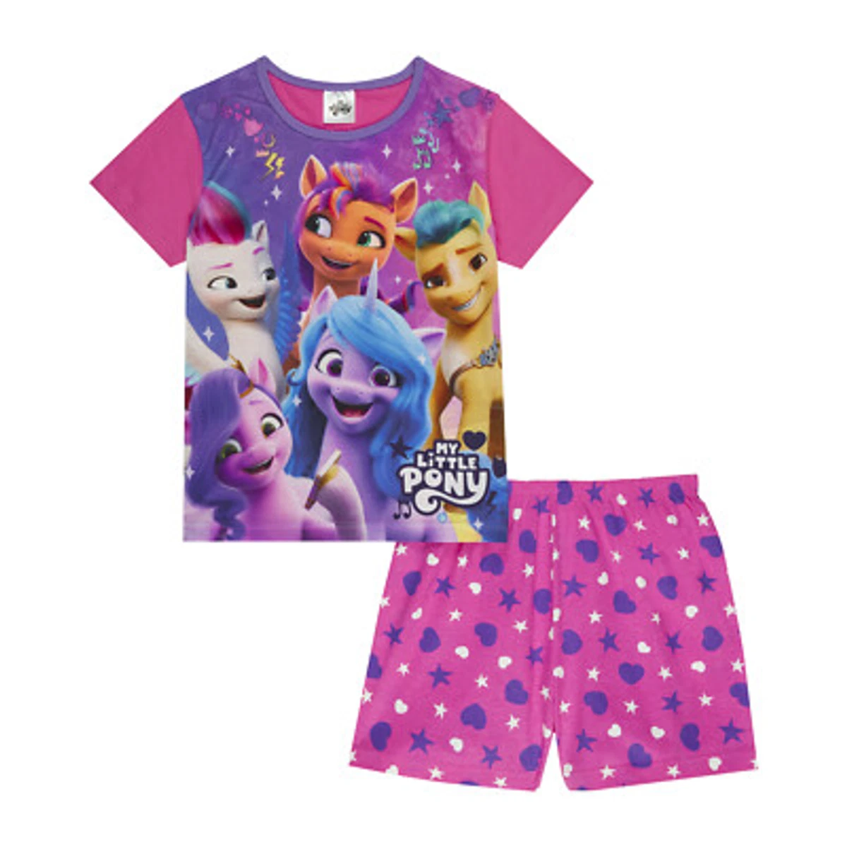 My Little Pony Girls Pyjamas MLP PJ Set Ages 3 to 10 Years Old