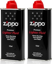 (2-Pack) Zippo Premium Lighter Fuel Fluid 125ml UK