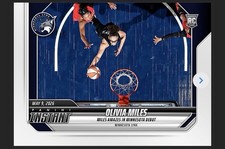 2026 Panini Instant WNBA #40 Olivia Miles Minnesota Lynx RC PRESALE