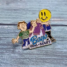 Walmart Employee Pin - Smiley Boys Clothing Department