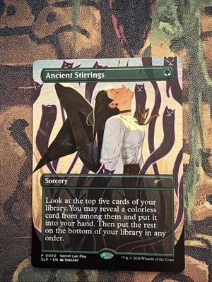 Ancient Stirrings Secret Lair Showdown Regular